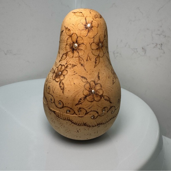 Vintage 1970/80s Russian Nevalyashka Bell Doll Hand-Painted Podlipcevo Samovar - Picture 4 of 9